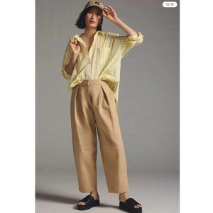 Anthropologie • Tan Cropped Pants